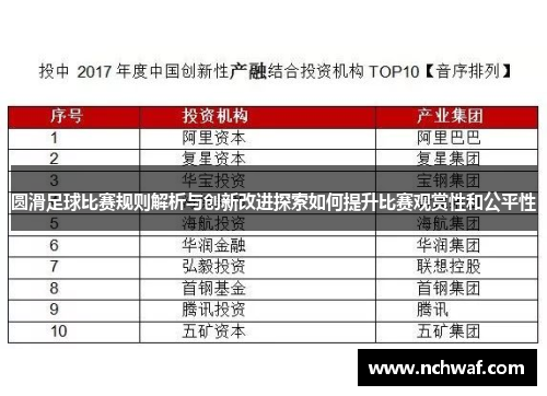 圆滑足球比赛规则解析与创新改进探索如何提升比赛观赏性和公平性